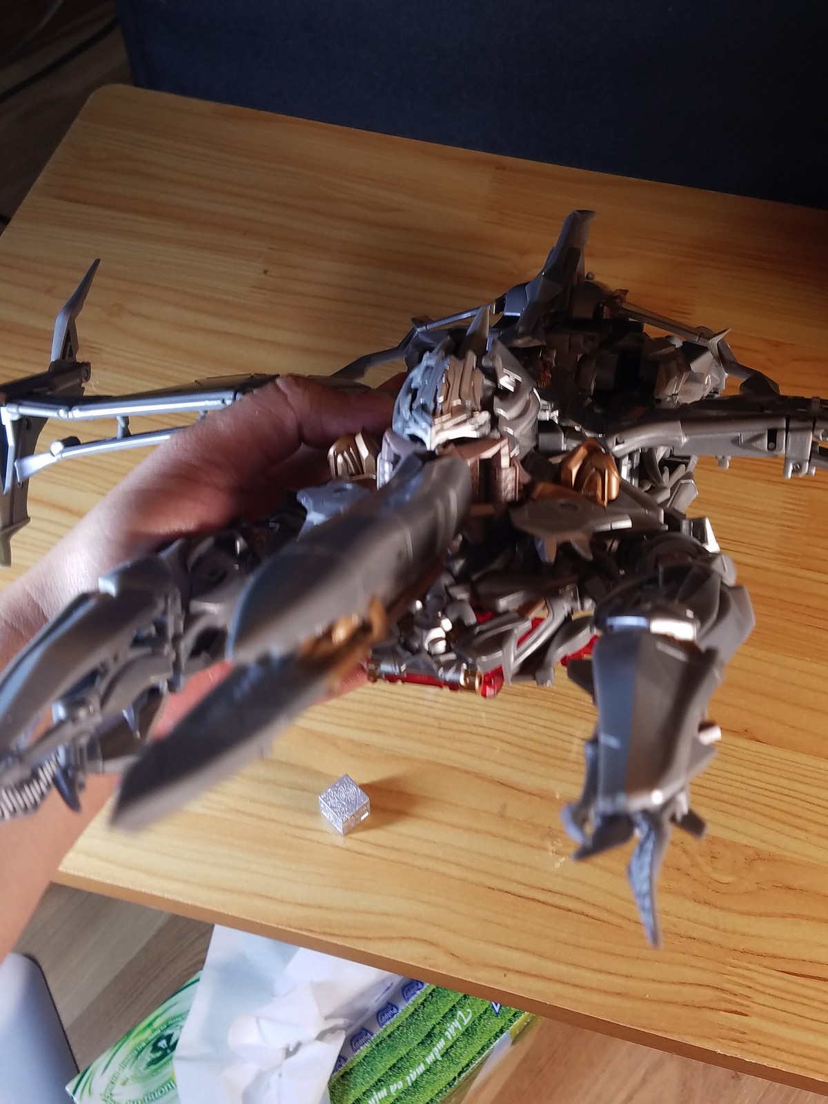 Transformers News: More In Hand Images of Movie Masterpiece Megatron MPM-08 Transformers News: More In Hand Images of Movie Masterpiece Megatron MPM-08