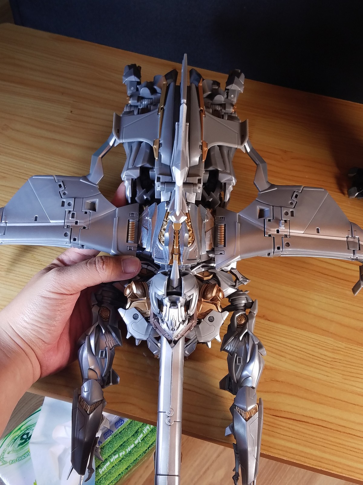Transformers News: More In Hand Images of Movie Masterpiece Megatron MPM-08 Transformers News: More In Hand Images of Movie Masterpiece Megatron MPM-08