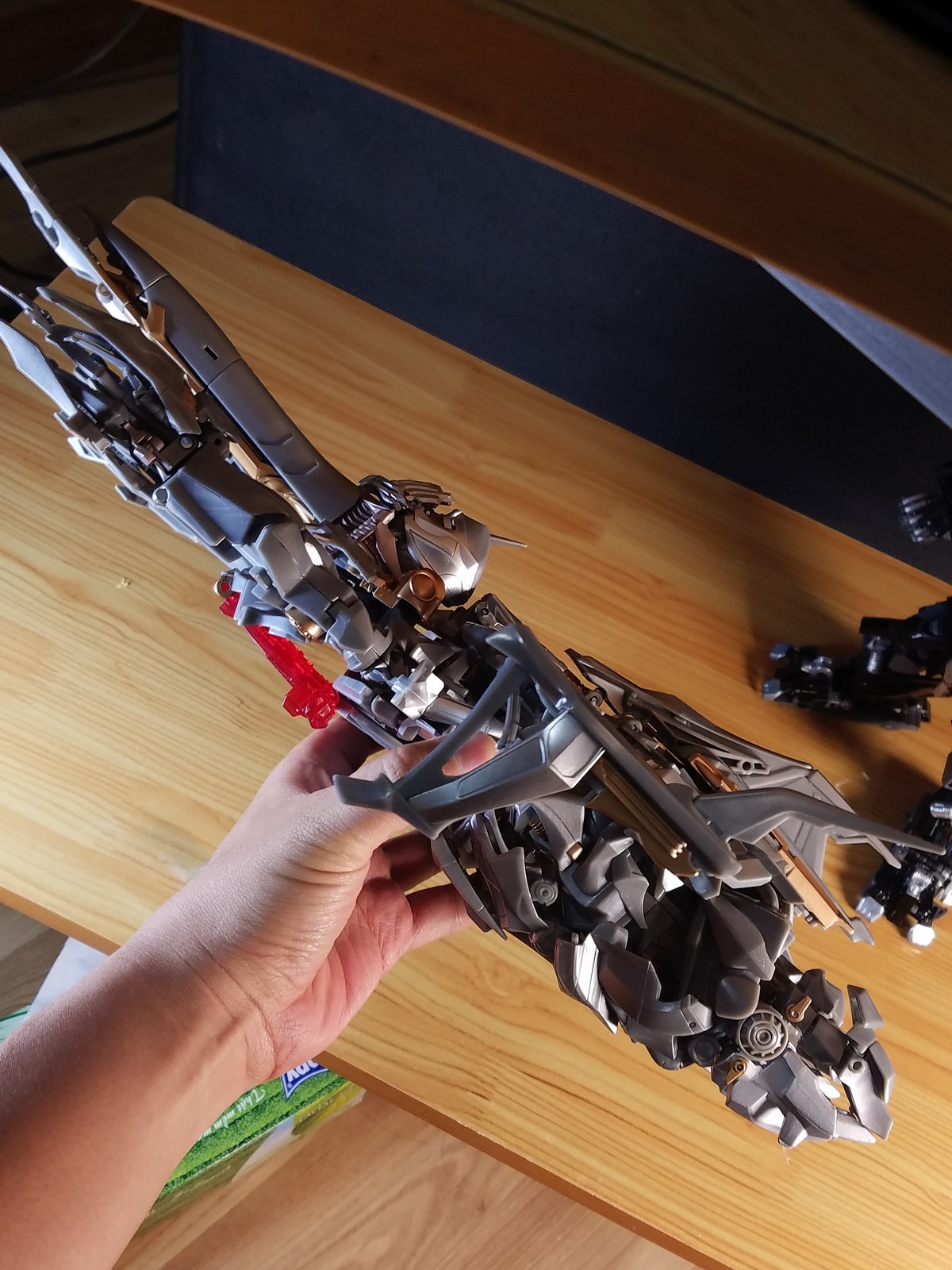 Transformers News: More In Hand Images of Movie Masterpiece Megatron MPM-08 Transformers News: More In Hand Images of Movie Masterpiece Megatron MPM-08