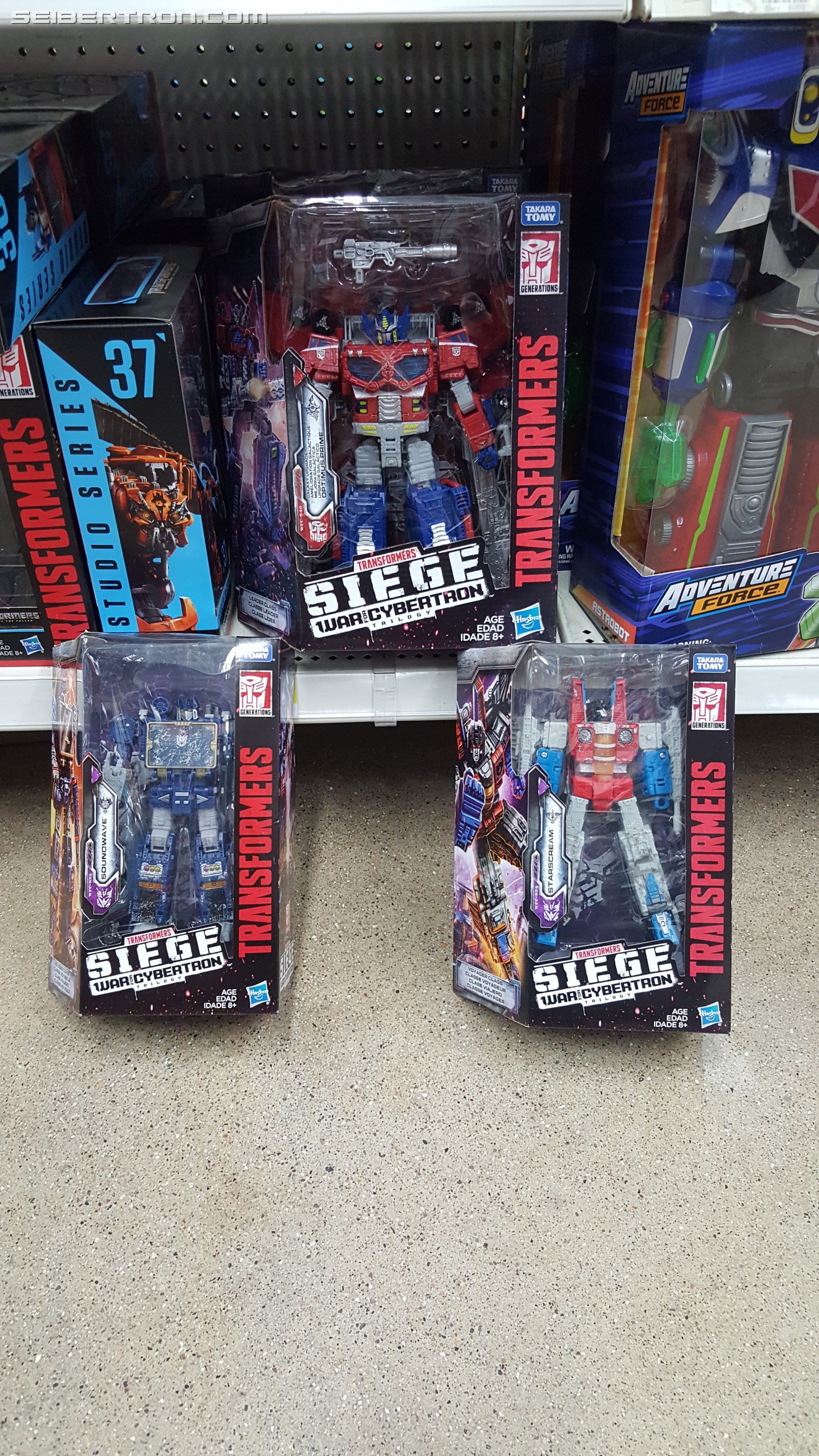 Transformers News: Transformers Siege Leader Galaxy / Cybertron Optimus Prime Found at US Retail Transformers News: Transformers Siege Leader Galaxy / Cybertron Optimus Prime Found at US Retail