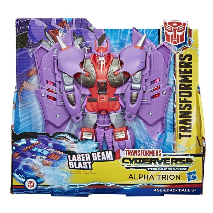 Transformers News: In Package Picture of Transformers: Cyberverse Ultra Class Laser Beam Blast Alpha Trion