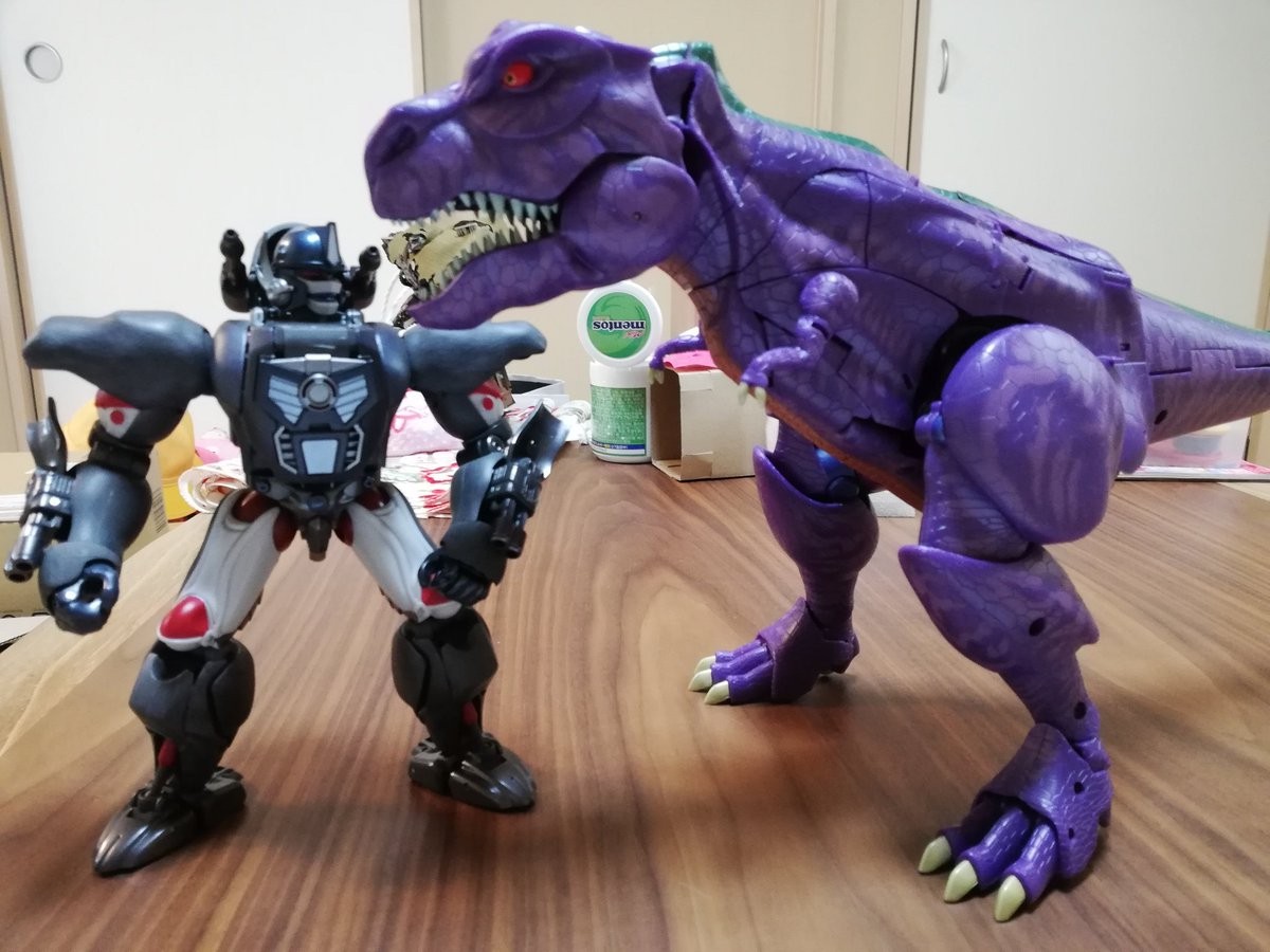 Transformers News: A Deluge of In hand Images for Masterpiece Beast Wars Megatron