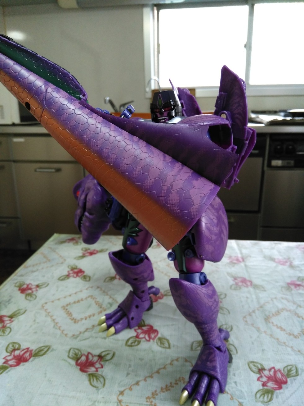 Transformers News: A Deluge of In hand Images for Masterpiece Beast Wars Megatron