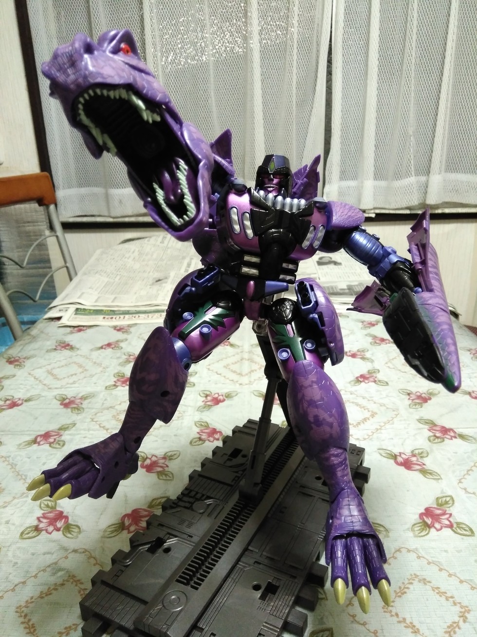 Transformers News: A Deluge of In hand Images for Masterpiece Beast Wars Megatron