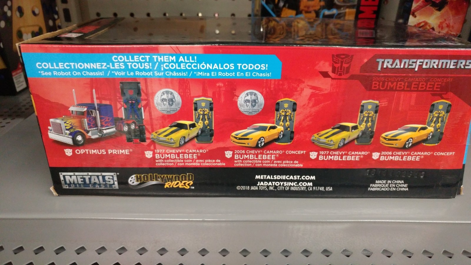 Transformers News: Jada Hollywood Rides 1:24 Transformers 2007 Camaro Concept Bumblebee Found in US Transformers News: Jada Hollywood Rides 1:24 Transformers 2007 Camaro Concept Bumblebee Found in US