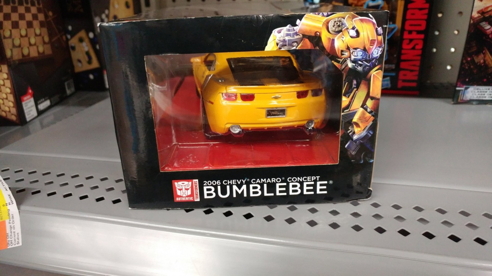 Transformers News: Jada Hollywood Rides 1:24 Transformers 2007 Camaro Concept Bumblebee Found in US Transformers News: Jada Hollywood Rides 1:24 Transformers 2007 Camaro Concept Bumblebee Found in US
