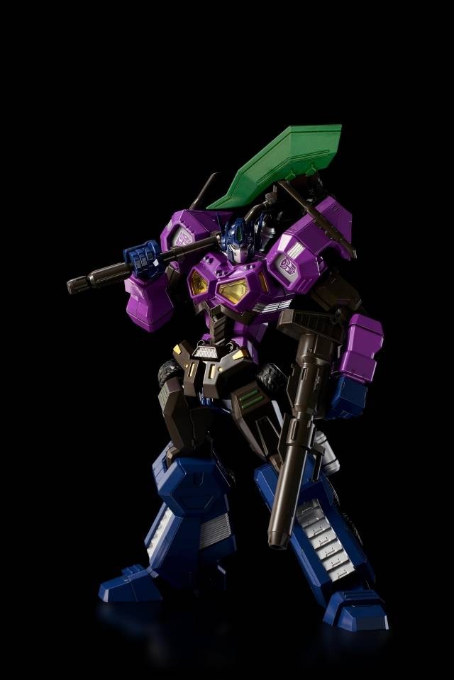 Transformers News: Flame Toys [Furai Model] Shattered Glass Optimus Prime Attack Mode