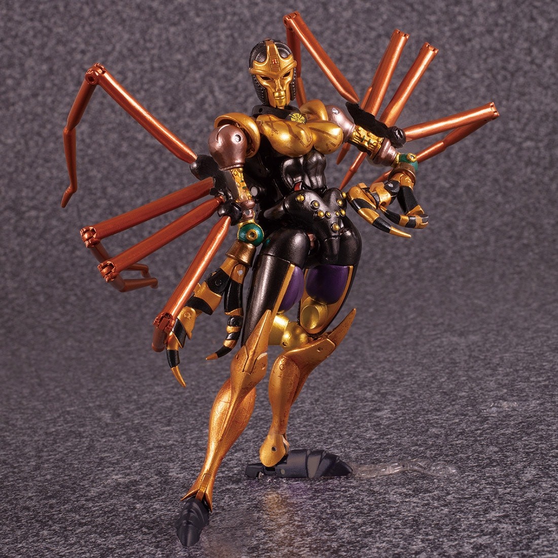 Transformers News: Official Stock Photos for MP-46 Masterpiece Blackwidow (Blackarachnia) from Takara Tomy Mall