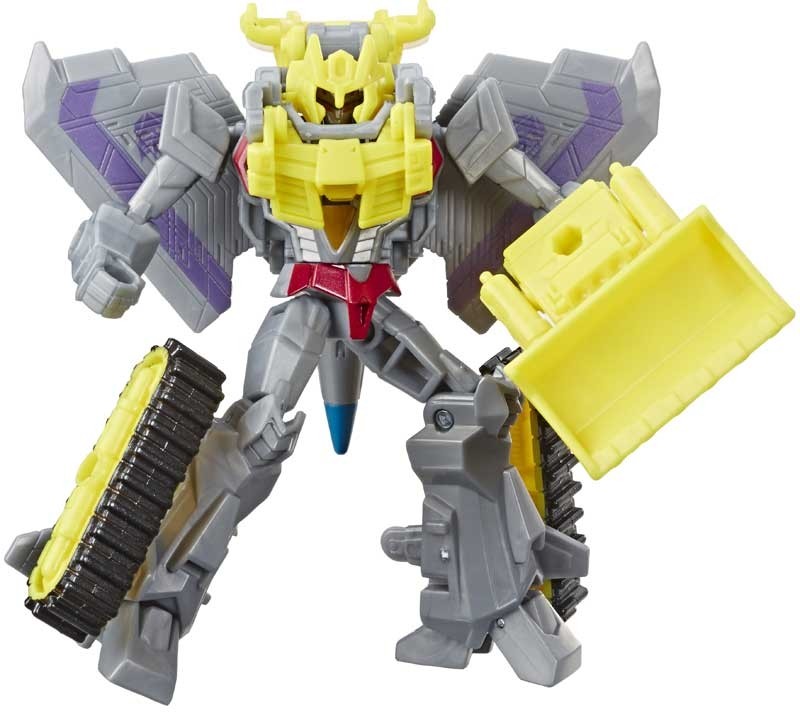 Transformers News: Final Product Stock Images for Transformers Cyberverse Spark Armor Starscream, Bumblebee and Prime
