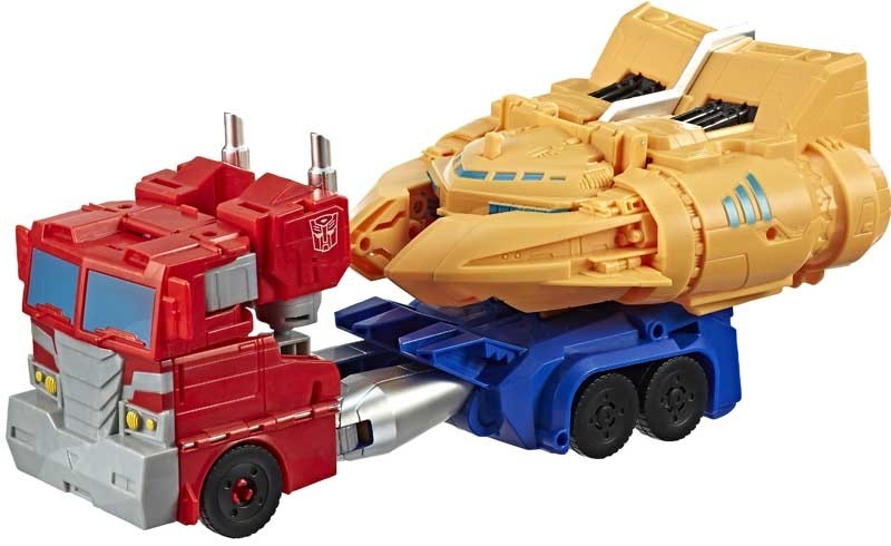 Transformers News: Final Product Stock Images for Transformers Cyberverse Spark Armor Starscream, Bumblebee and Prime
