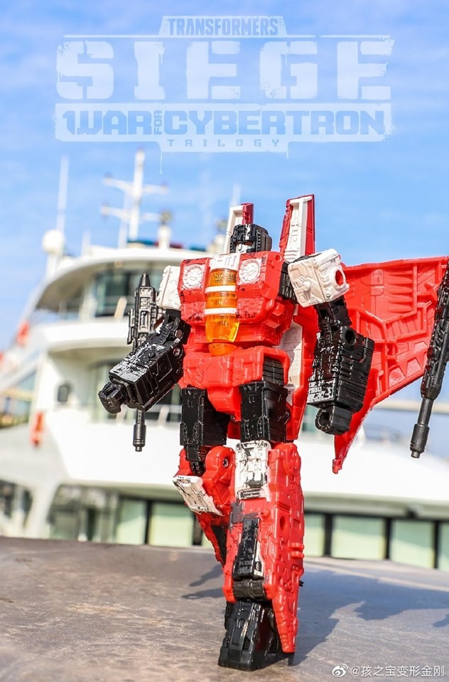 Transformers News: In Hand Images of Transformers Generations Select Red Wing
