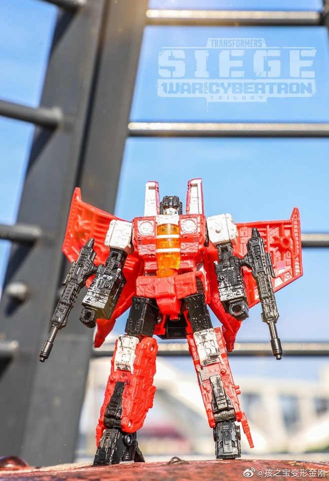 Transformers News: In Hand Images of Transformers Generations Select Red Wing