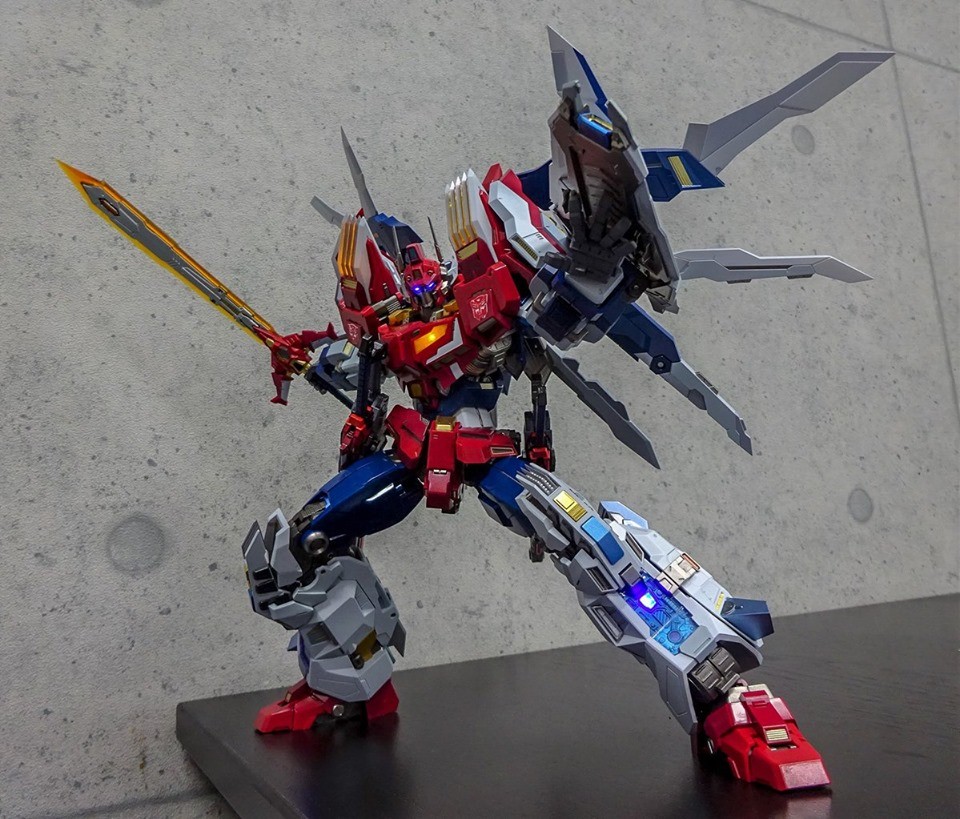 Transformers News: Flame Toys Kuro Kara Kuri Optimus Prime and Power Burst Tarn revealed, Star Saber preorder bonus