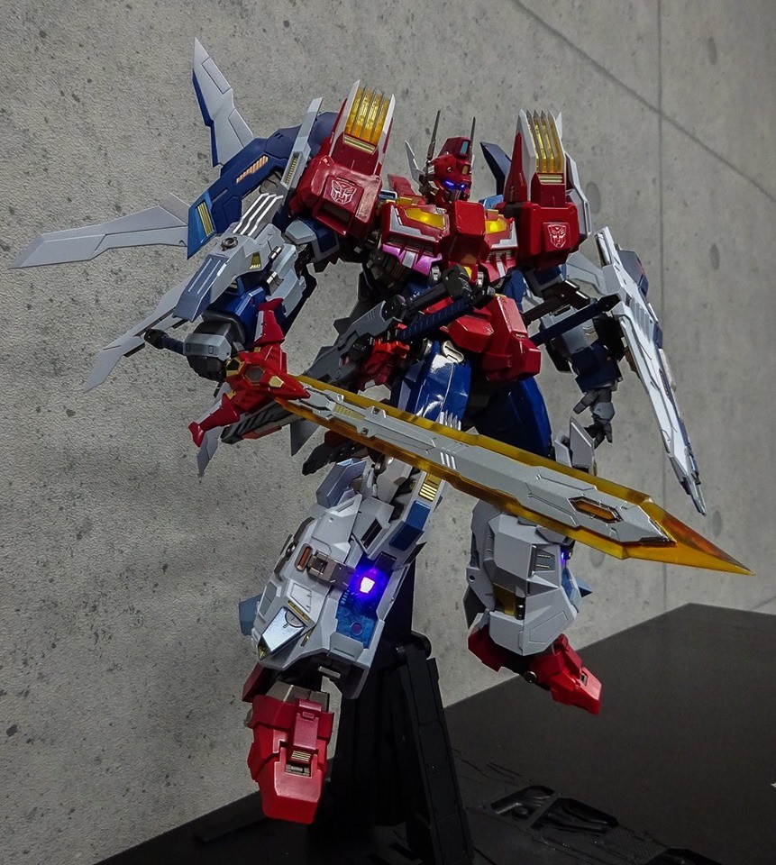 Transformers News: Flame Toys Kuro Kara Kuri Optimus Prime and Power Burst Tarn revealed, Star Saber preorder bonus