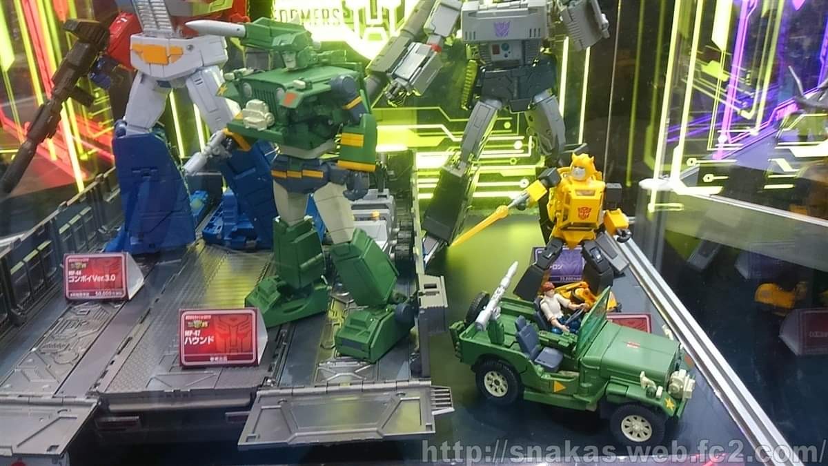 Transformers News: More Images Tokyo Toy Show 2019 Masterpiece Display