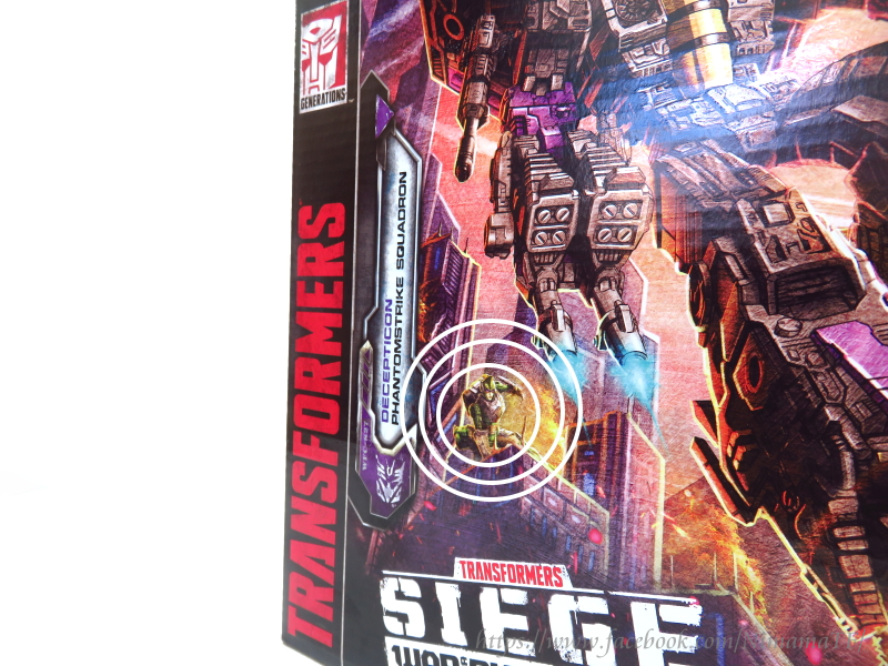 Transformers News: In-hand images of the WFC Siege Decepticon Phantomstrike Squadron, including images of the box