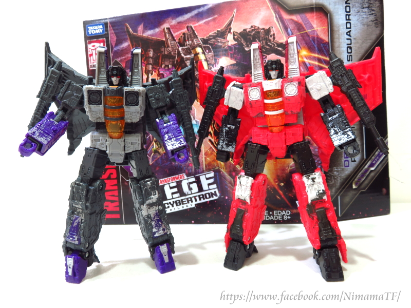 Transformers News: In-hand images of the WFC Siege Decepticon Phantomstrike Squadron, including images of the box