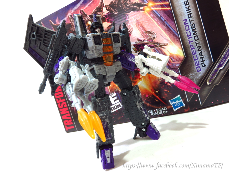 Transformers News: In-hand images of the WFC Siege Decepticon Phantomstrike Squadron, including images of the box