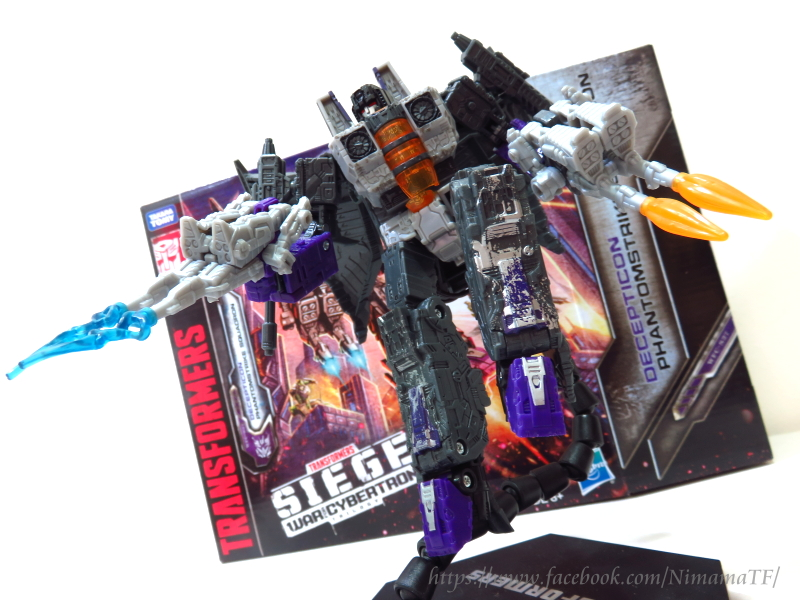 Transformers News: In-hand images of the WFC Siege Decepticon Phantomstrike Squadron, including images of the box
