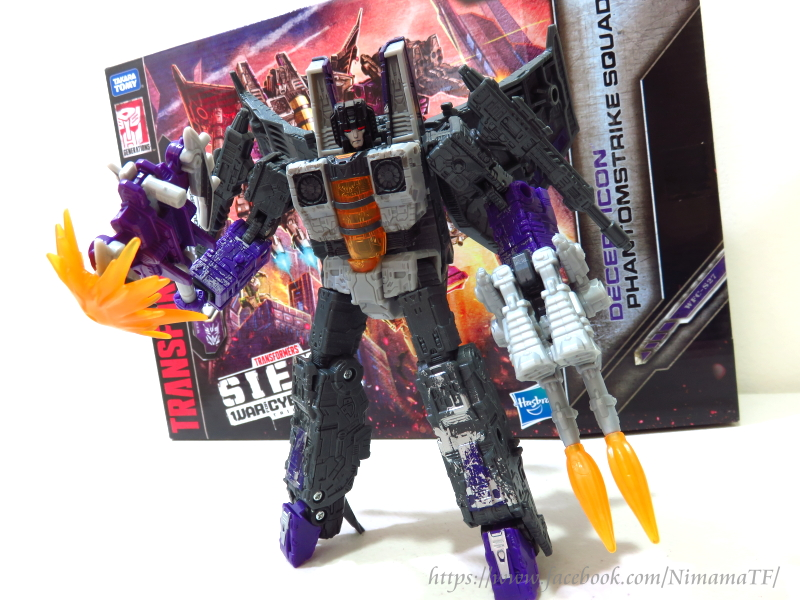 Transformers News: In-hand images of the WFC Siege Decepticon Phantomstrike Squadron, including images of the box