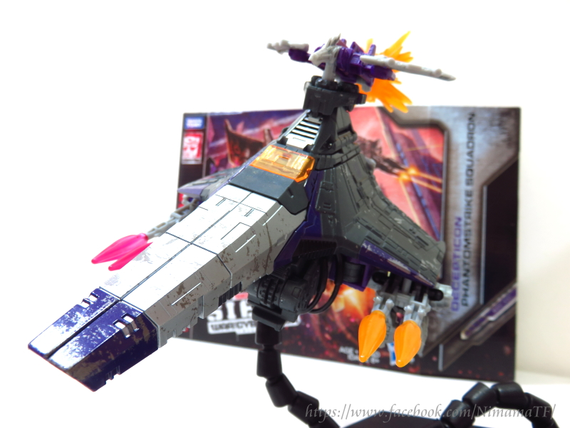 Transformers News: In-hand images of the WFC Siege Decepticon Phantomstrike Squadron, including images of the box