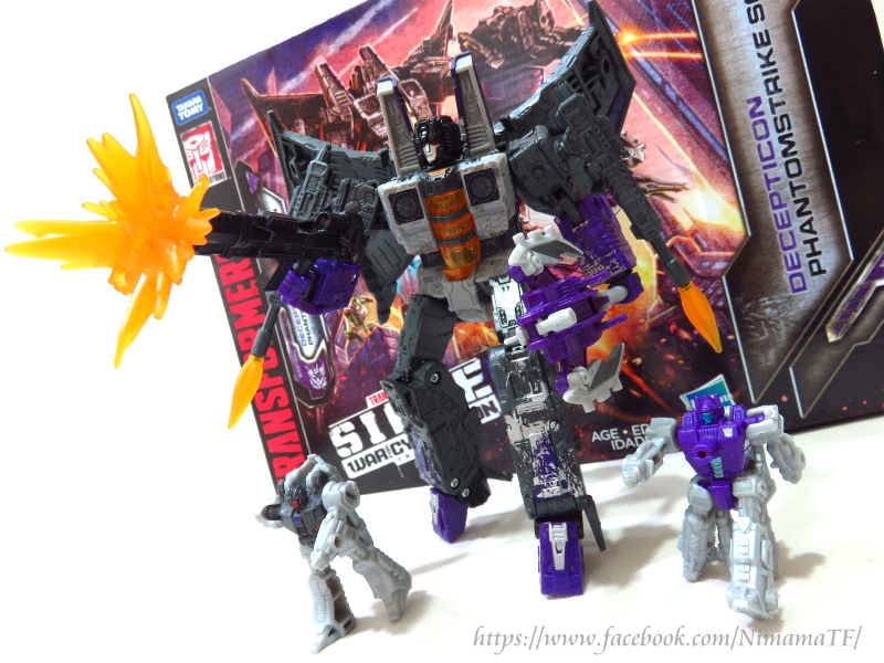 Transformers News: In-hand images of the WFC Siege Decepticon Phantomstrike Squadron, including images of the box