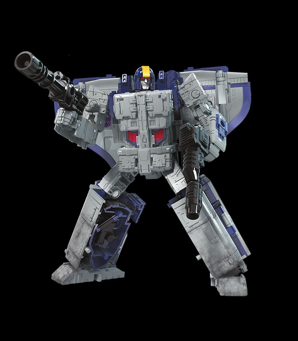 Transformers News: New SIEGE Products reveals: Voyager Apeface, Leader Astrotrain, Deluxe Spinister and Corsshairs