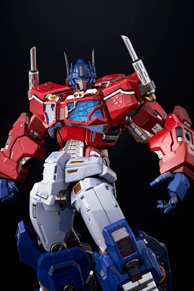 Transformers News: Multiple Images of Flame Toys Kuro Kara Kuri 04 Optimus Prime Now Up for Pre Order