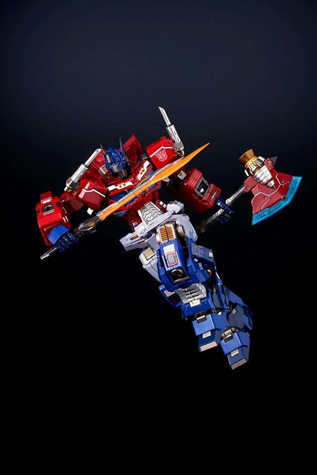 Transformers News: Multiple Images of Flame Toys Kuro Kara Kuri 04 Optimus Prime Now Up for Pre Order