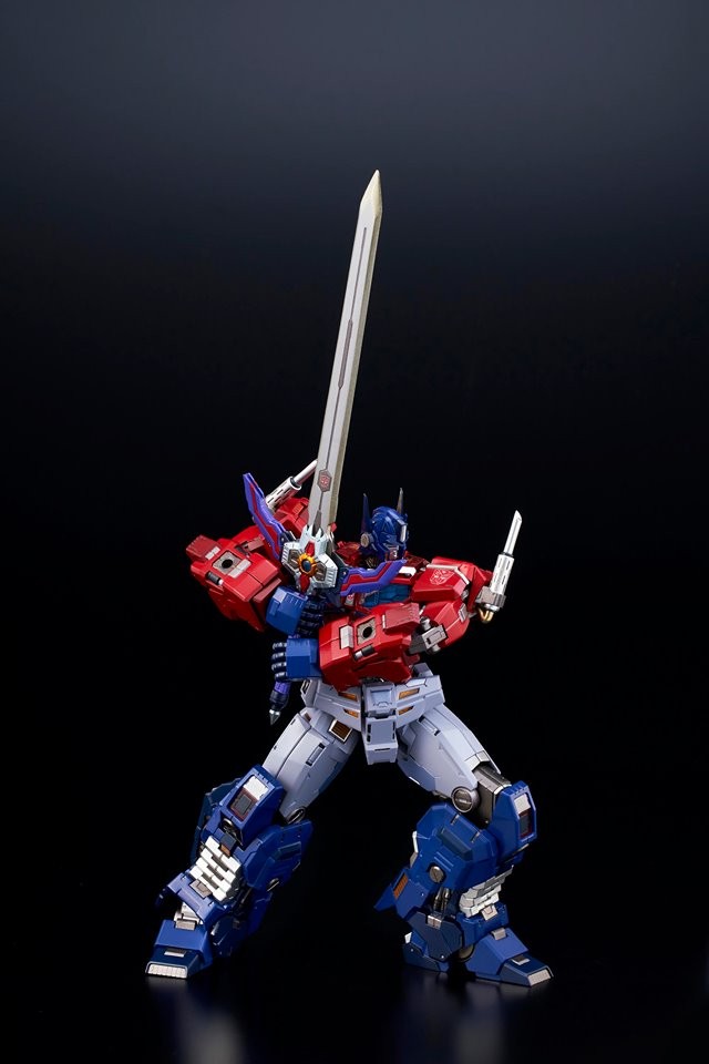 Transformers News: Multiple Images of Flame Toys Kuro Kara Kuri 04 Optimus Prime Now Up for Pre Order