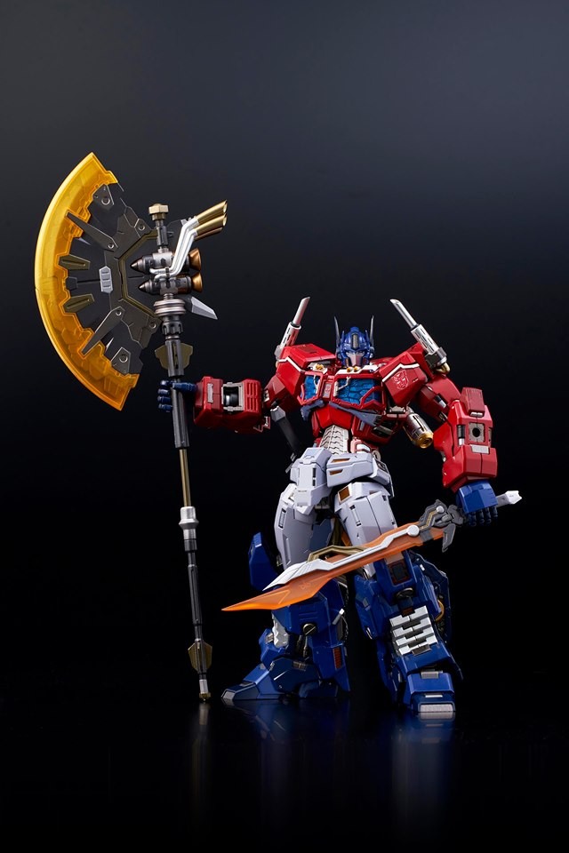 Transformers News: Multiple Images of Flame Toys Kuro Kara Kuri 04 Optimus Prime Now Up for Pre Order