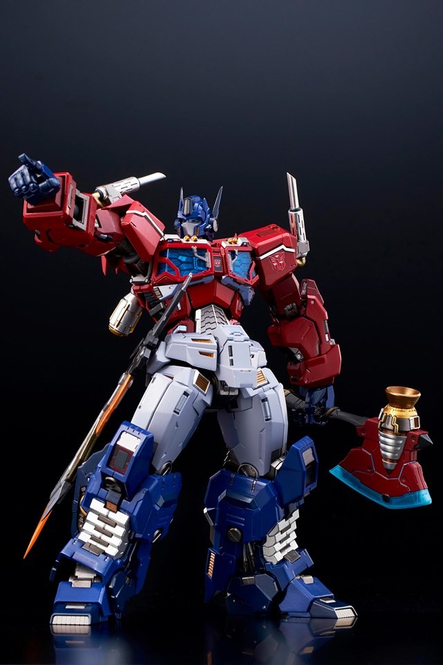 Transformers News: Multiple Images of Flame Toys Kuro Kara Kuri 04 Optimus Prime Now Up for Pre Order