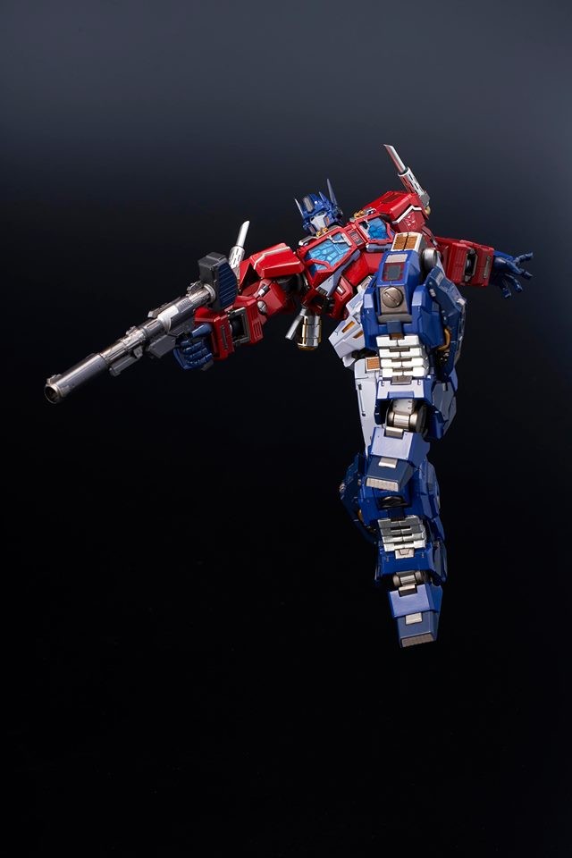 Transformers News: Multiple Images of Flame Toys Kuro Kara Kuri 04 Optimus Prime Now Up for Pre Order