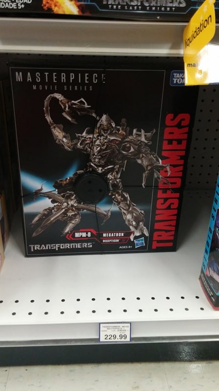 Transformers News: Masterpiece Movie MPM-08 Megatron found in Canadian retail