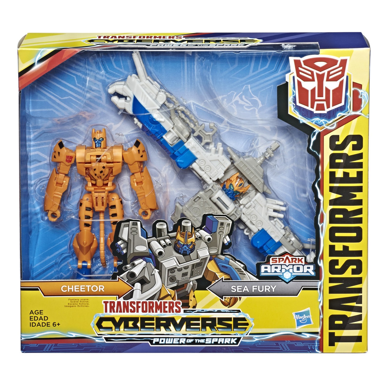 Transformers News: Official Images of Transformers Cyberverse Spark Armor Cheetor and Optimus vs Starscream Two Pack Transformers News: Official Images of Transformers Cyberverse Spark Armor Cheetor and Optimus vs Starscream Two Pack
