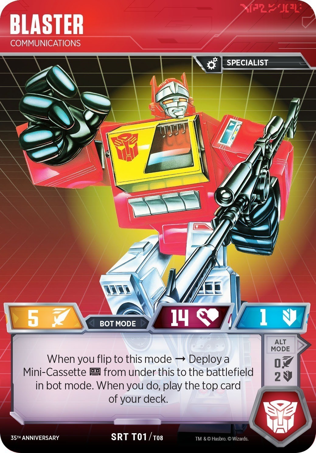 Transformers News: Transformers Trading Card Game Blaster vs Soundwave Pack Retail Version and Omnibots Revealed