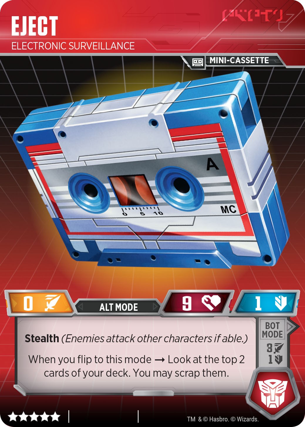 Transformers News: Transformers Trading Card Game Blaster vs Soundwave Pack Retail Version and Omnibots Revealed