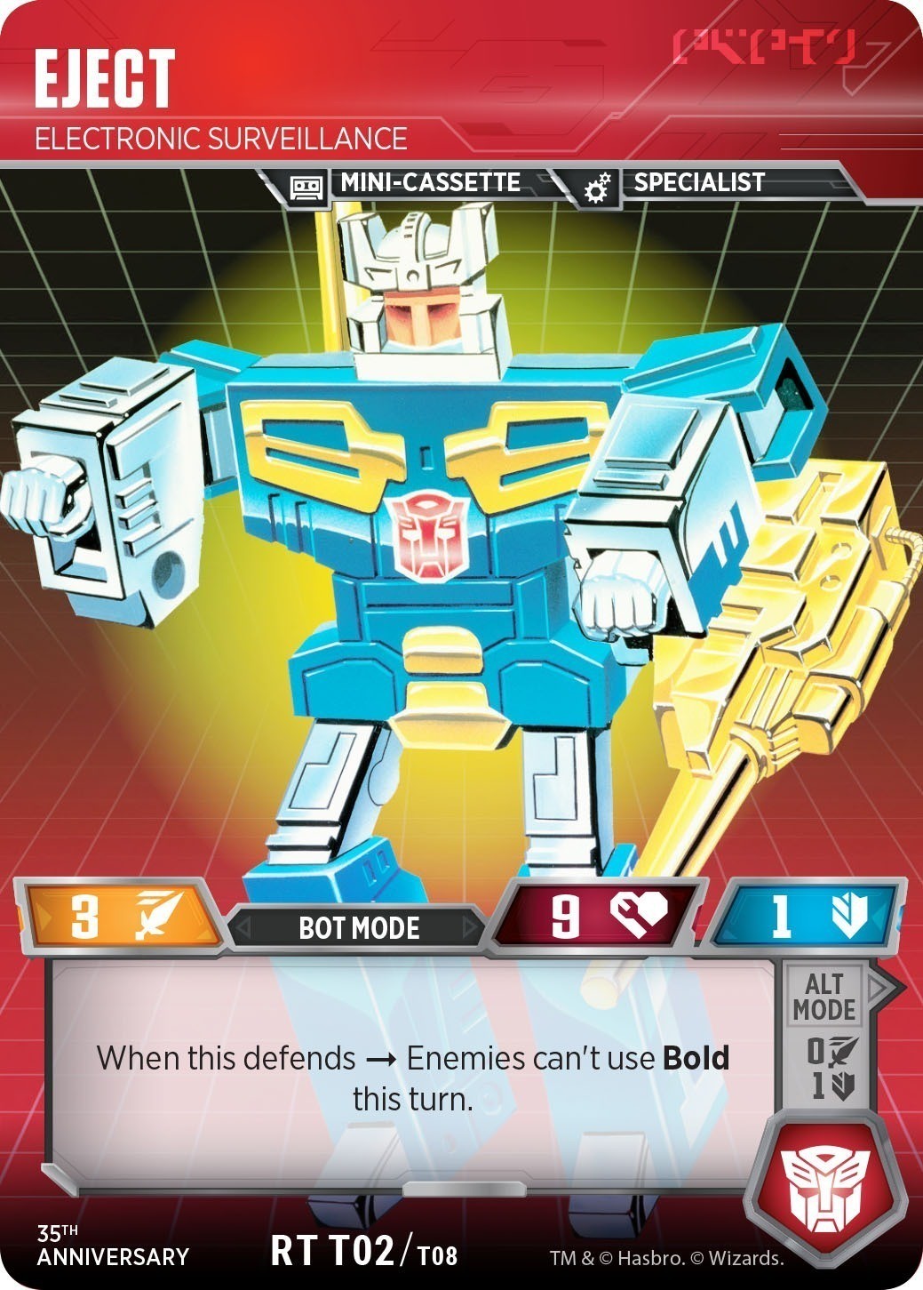 Transformers News: Transformers Trading Card Game Blaster vs Soundwave Pack Retail Version and Omnibots Revealed