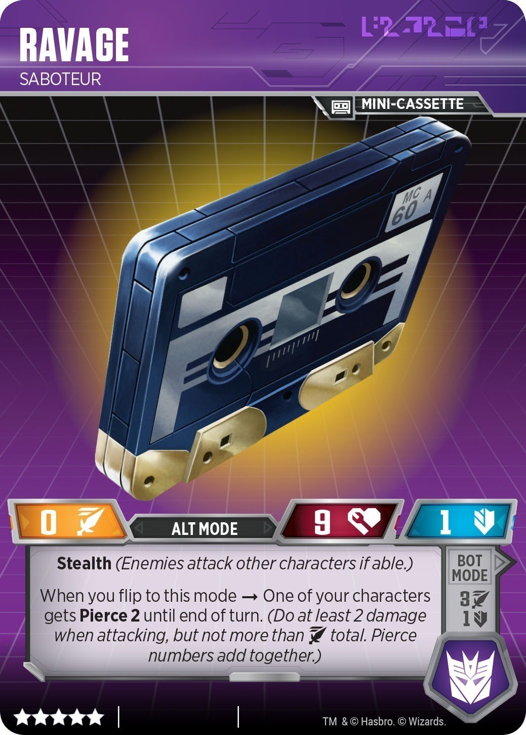 Transformers News: Transformers Trading Card Game Blaster vs Soundwave Pack Retail Version and Omnibots Revealed