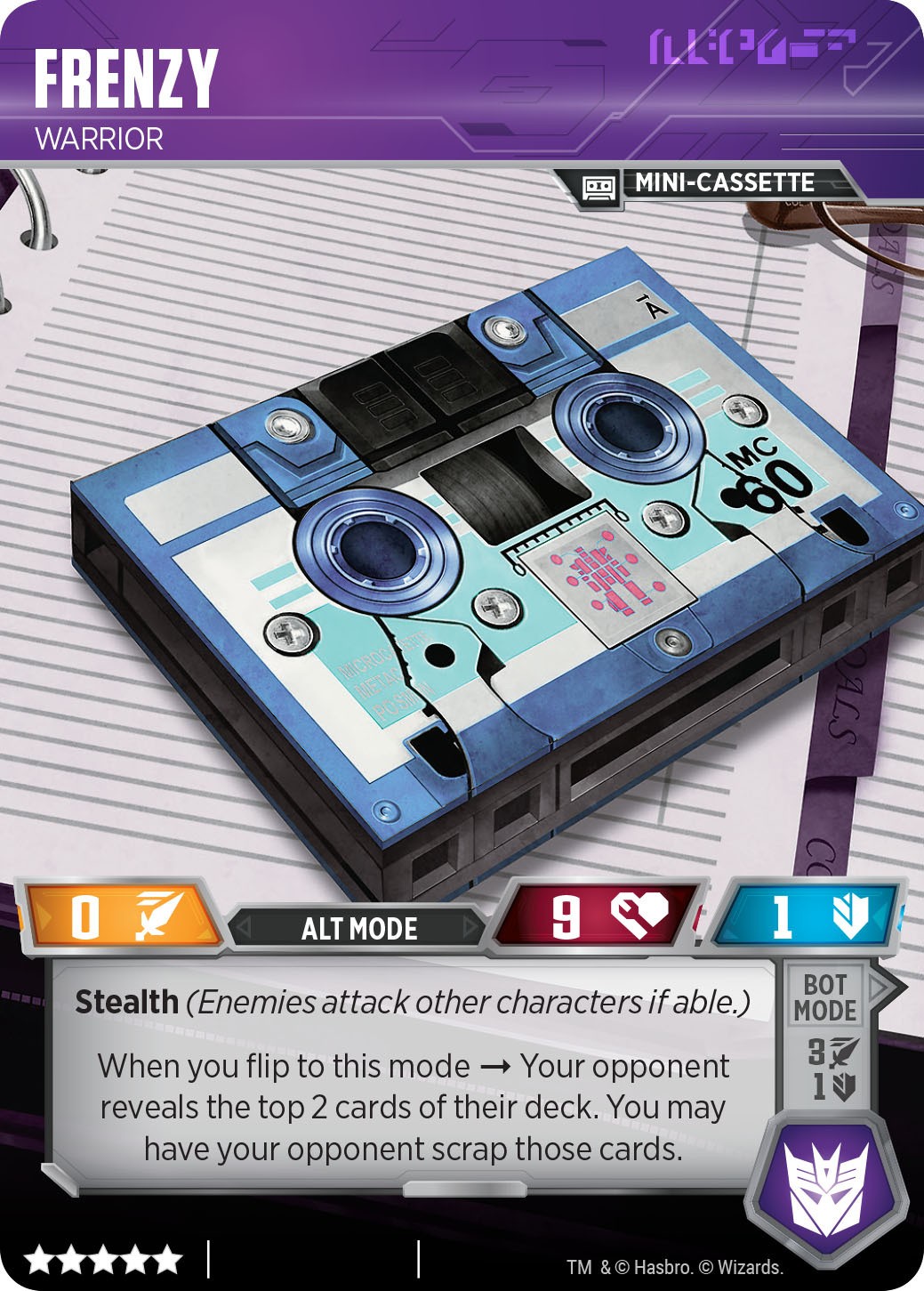 Transformers News: Transformers Trading Card Game Blaster vs Soundwave Pack Retail Version and Omnibots Revealed