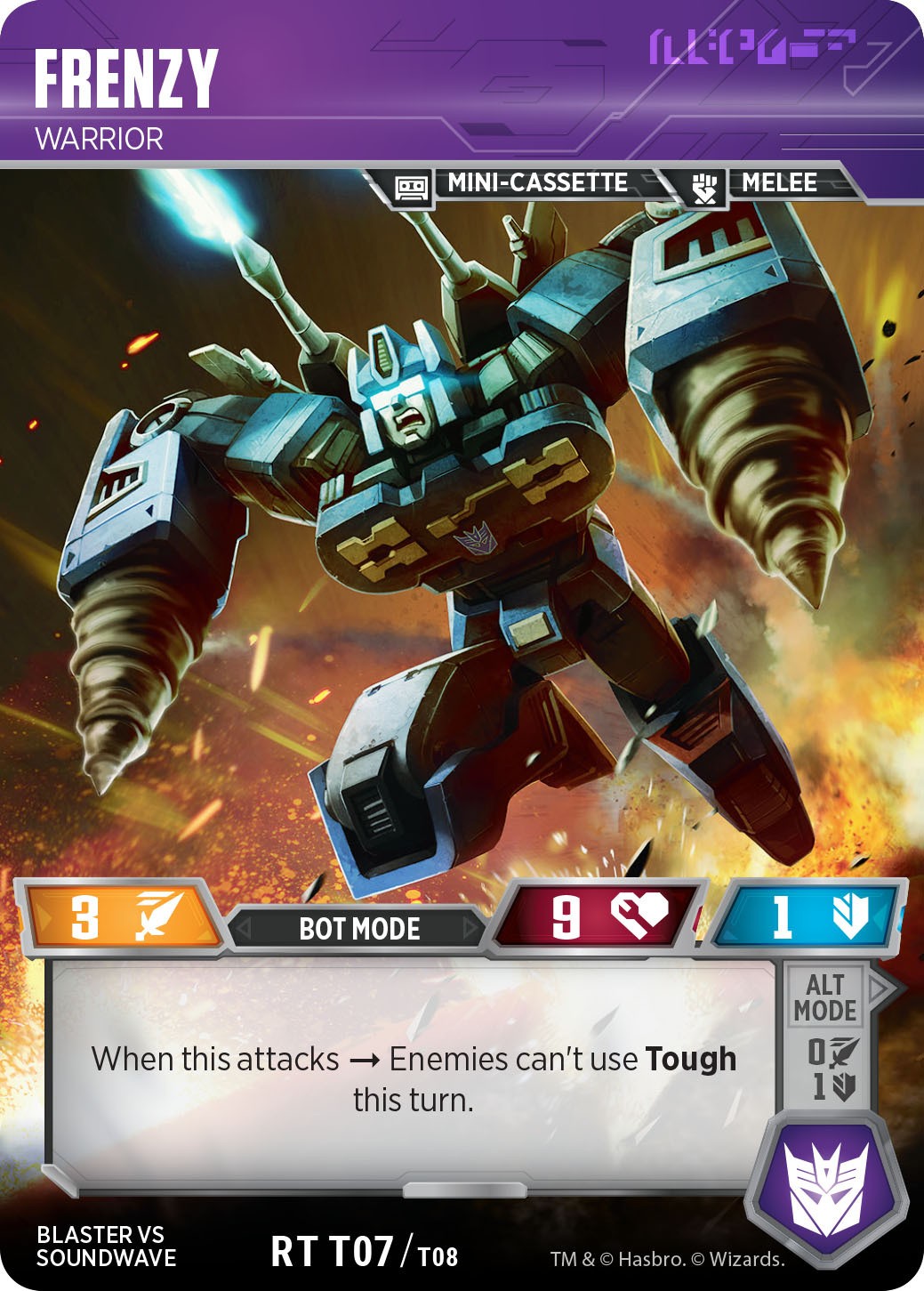 Transformers News: Transformers Trading Card Game Blaster vs Soundwave Pack Retail Version and Omnibots Revealed