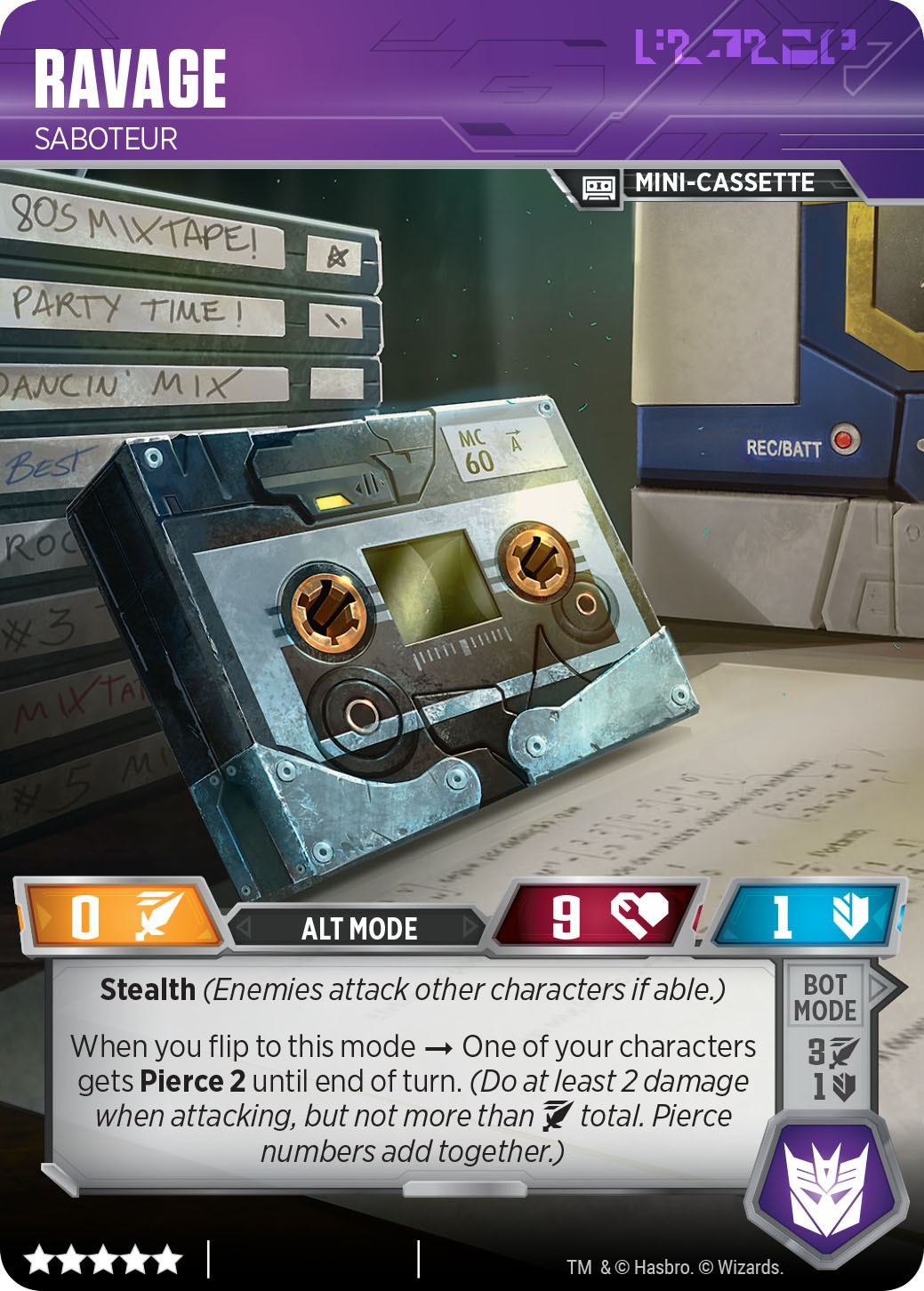 Transformers News: Transformers Trading Card Game Blaster vs Soundwave Pack Retail Version and Omnibots Revealed