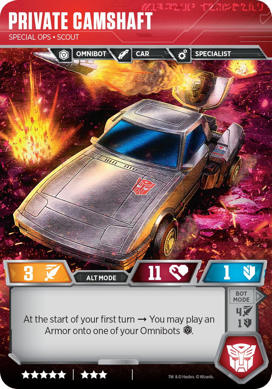 Transformers News: Transformers Trading Card Game Blaster vs Soundwave Pack Retail Version and Omnibots Revealed