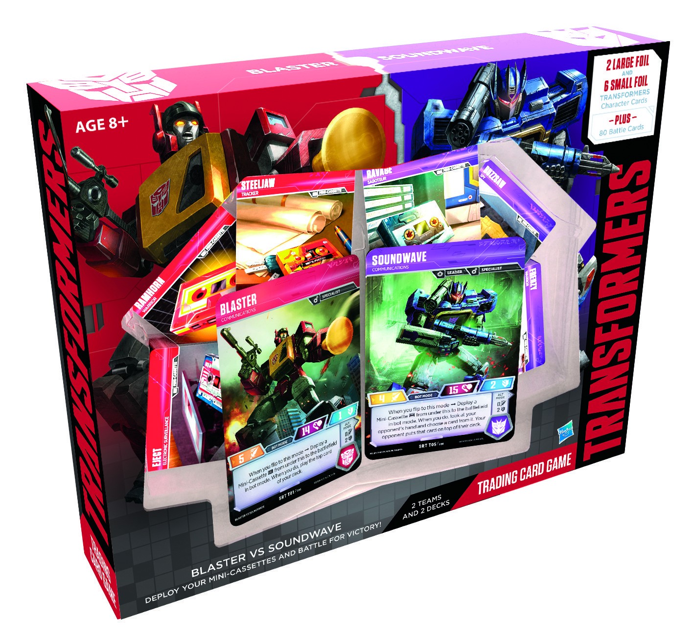 Transformers News: Transformers Trading Card Game Blaster vs Soundwave Pack Retail Version and Omnibots Revealed