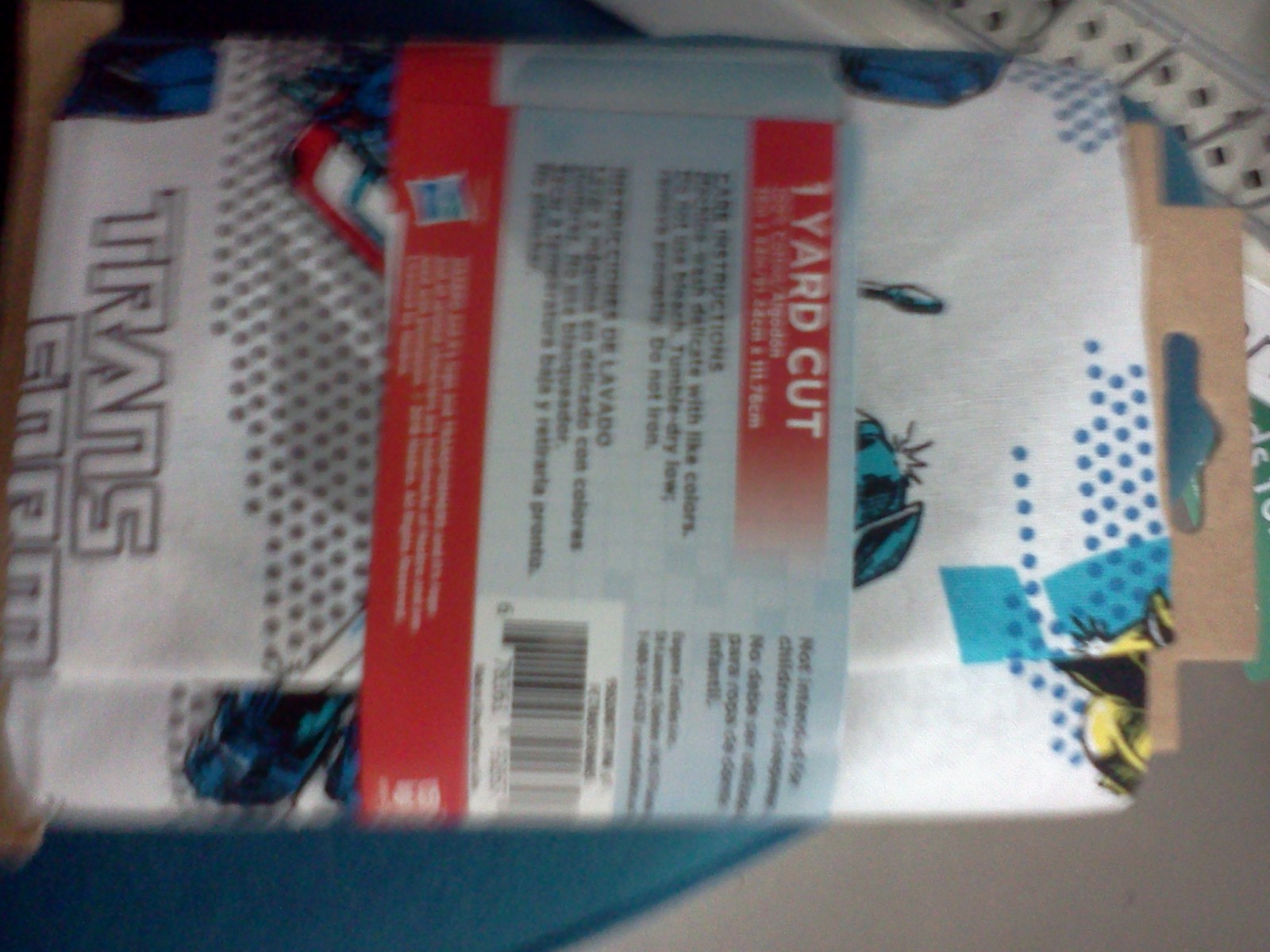Transformers News: Transformers Fabric Found at Wal Mart Transformers News: Transformers Fabric Found at Wal Mart
