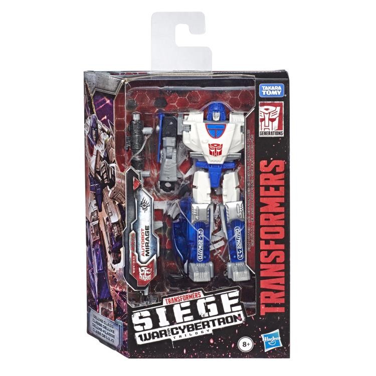 Transformers News: New Images for Transformers Siege Impactor and Mirage showing in Package and Finalized Deco