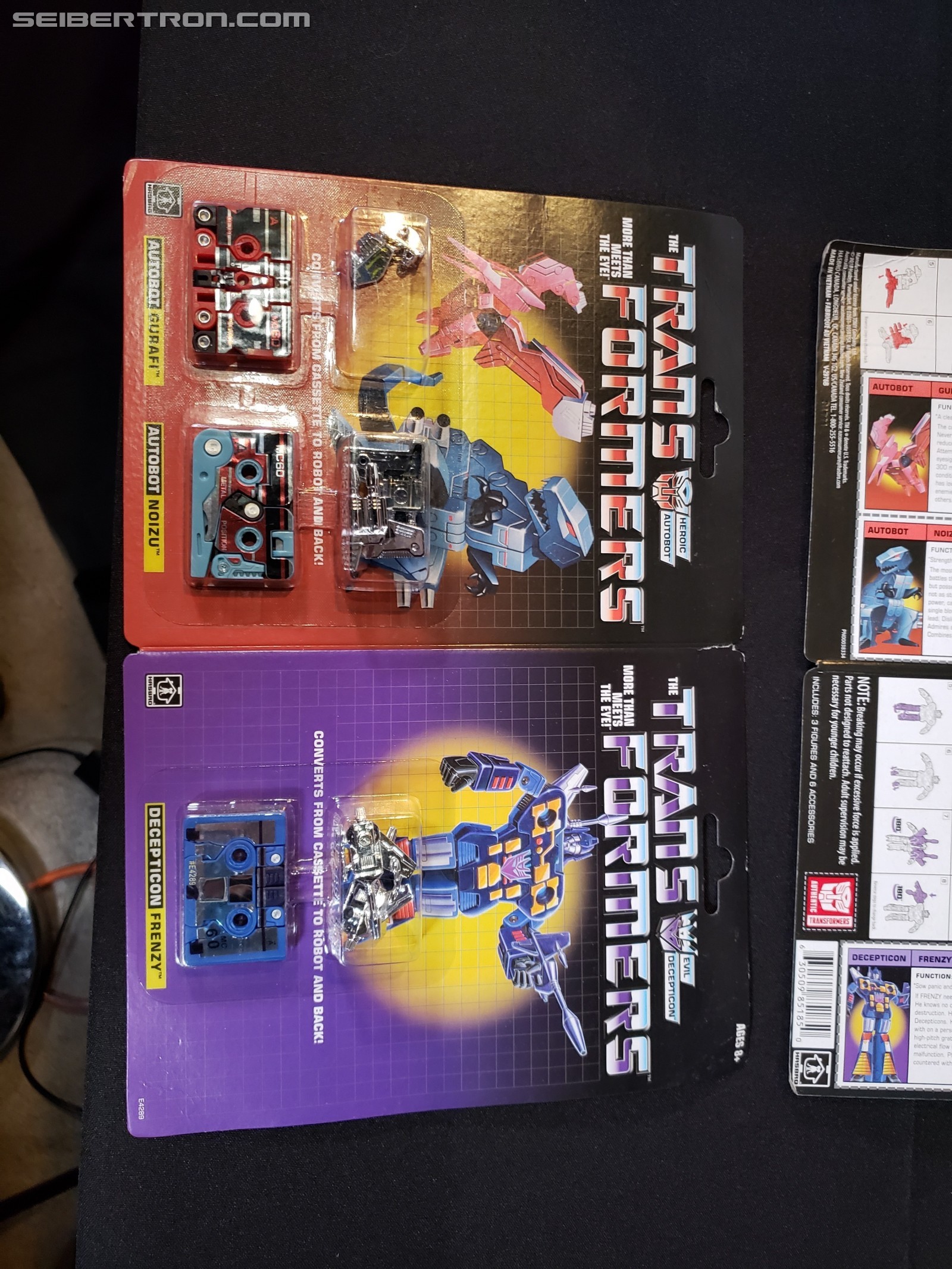 Transformers News: Images of Gurafi and Noizu Dino Cassette Pack Reissue from #SDCC2019 Transformers News: Images of Gurafi and Noizu Dino Cassette Pack Reissue from #SDCC2019