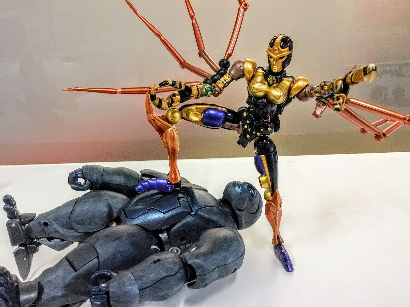 Transformers News: New Images of Masterpiece MP46 Blackwidow Beast Wars AKA Blackarachnia Transformers News: New Images of Masterpiece MP46 Blackwidow Beast Wars AKA Blackarachnia