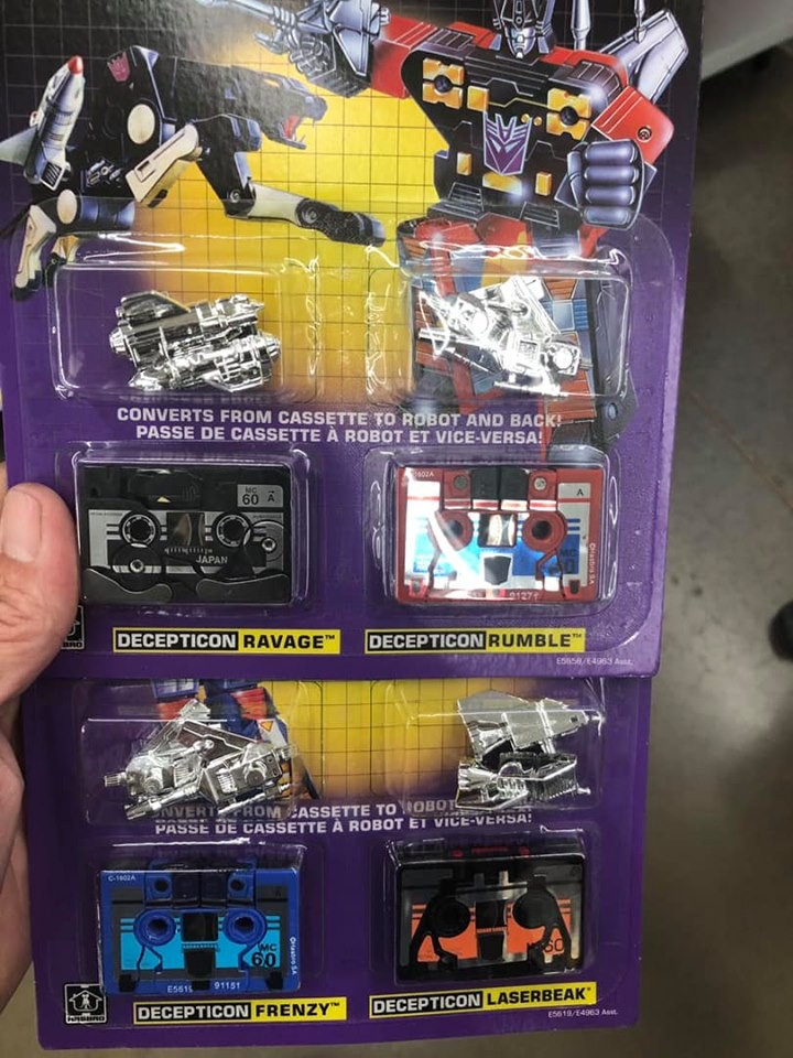 Transformers News: G1 Soundwave and Casette Reissues Found at US Walmarts and Prices Confirmed Transformers News: G1 Soundwave and Casette Reissues Found at US Walmarts and Prices Confirmed