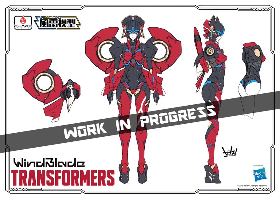 Transformers News: Flame Toys Designs for Transformers Optimus Jet Armor, Lio Convoy, Big Convoy, Windblade, Rodimus